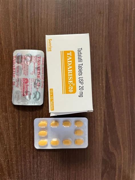 20mg Tadalafil Tablets Usp At Rs 100stripe Pharmaceutical Tablets In