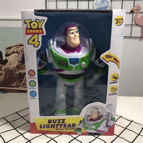 Boneco Toy Story Buzz Novo Amigo Woody Rex Jessie Slinky Betty Aliens