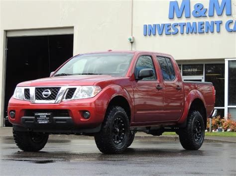 2016 Nissan Frontier Sv 4x4 Crew Cab 6cyl Lifted Lifted