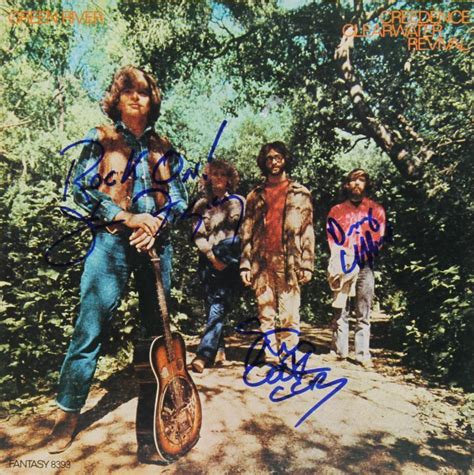 Lot Detail Creedence Clearwater Revival CCR RARE Group Signed