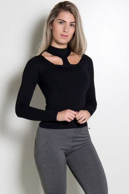 Blusa De Gola Alta 60 Modelos Lindos Como Usar Onde Comprar