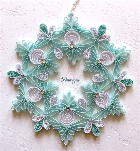 Printable Quilling Snowflake Patterns