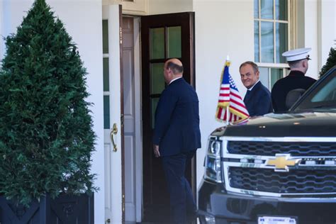 Prezydent Duda I Premier Tusk Przybyli Do Bia Ego Domu Forsal Pl