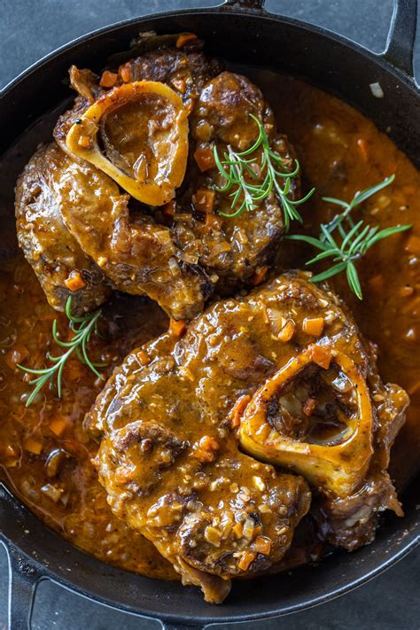 Osso Buco Italian Braised Veal Shanks Momsdish