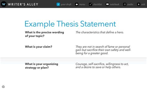 Sample Informative Thesis Statement Examples Thesis Title Ideas For