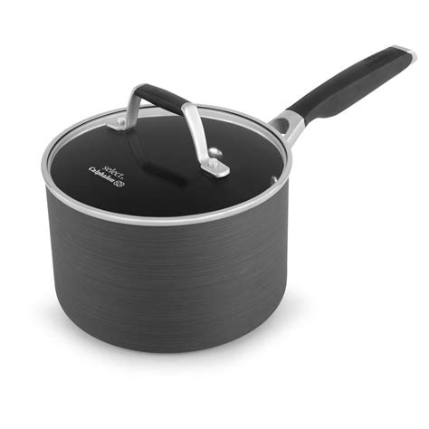 Calphalon Select 2 5 Qt Hard Anodized Aluminum Nonstick Sauce Pan In