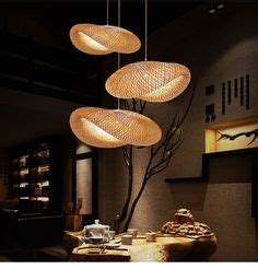 Modern Bamboo Pendant Lamp For Living Room Hanging Kitchen Lamp