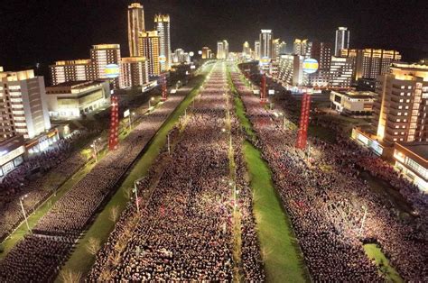 الصين بالعربية on Twitter: "الزعيم الكوري الشمالي يفتتح منطقة جديدة في العاصمة بيونغ يانغ."