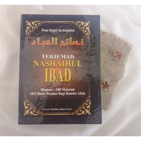 Jual Terjemah Kitab Nashaihul Ibad Nashoihul Ibad Ibnu Hajar Asqalani