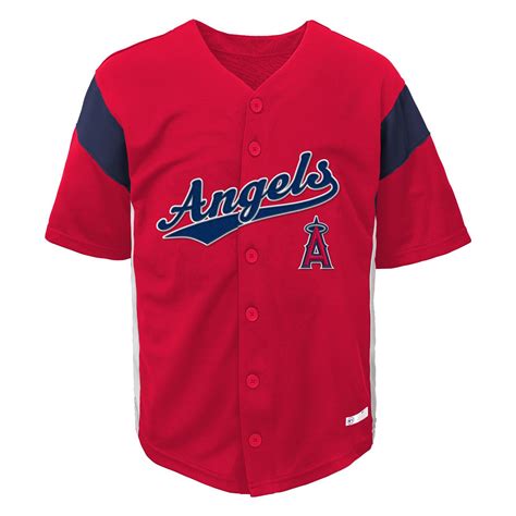 MLB Boy's Baseball Jersey - Los Angeles Angels of Anaheim | Shop Your ...