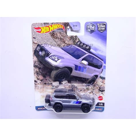 Hot Wheels Premium HW Off Road 2005 Toyota Land Cruiser Prado Shopee Malaysia