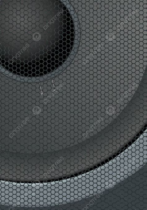 Big Black Speaker Vector Technology Eps8 Pattern Vector Technology