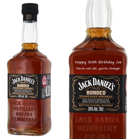 Personalised Jack Daniel S Bonded Tennessee Whiskey Cl Prestige Drinks