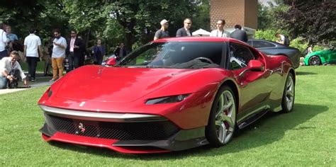 El Ferrari Sp38 Impresiona Aún Más En Movimiento Y En Vídeo