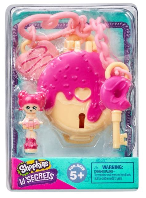 Shopkins Shoppies Lil Secrets Secret Bag Tag Delish Donut Stop With Donatina Micro Playset Moose