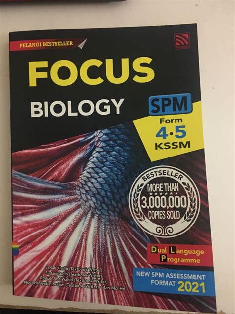 Focus Biology Kssm Form 4 5 Hobbies Toys Books Magazines