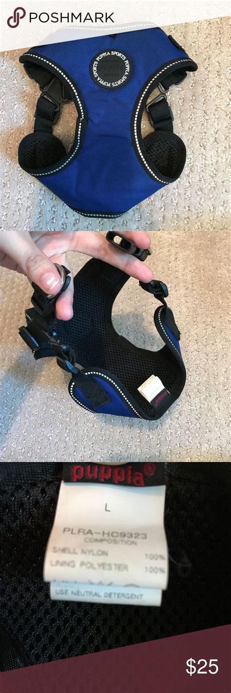 Puppia Sport Dog Harness Size Chart