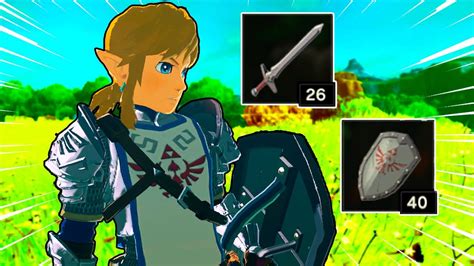 Es Posible Completar Zelda Breath Of The Wild Usando Solo ARMAS De