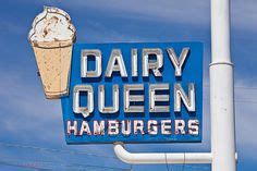 dairy queen signs