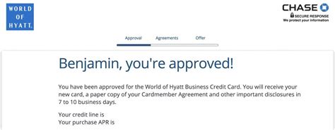 My Hyatt Business Card Application: Instant Approval! - One Mile at a Time