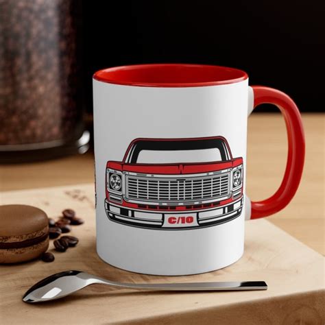 Chevrolet C10 Truck Classic Accent Coffee Mug 11oz Chevy Etsy