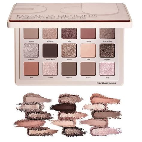Новая палетка теней для век Natasha Denona I Need a Nude Eyeshadow Palette BEAUTYNEWS RU
