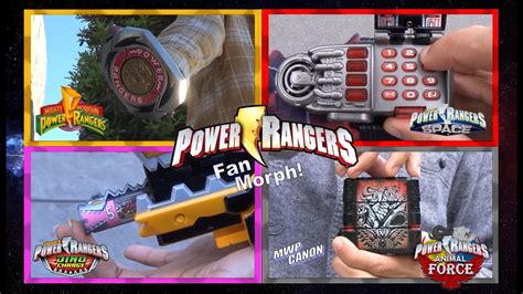 Unused Morphs Mighty Morphin Power Rangers In Space Dino Charge