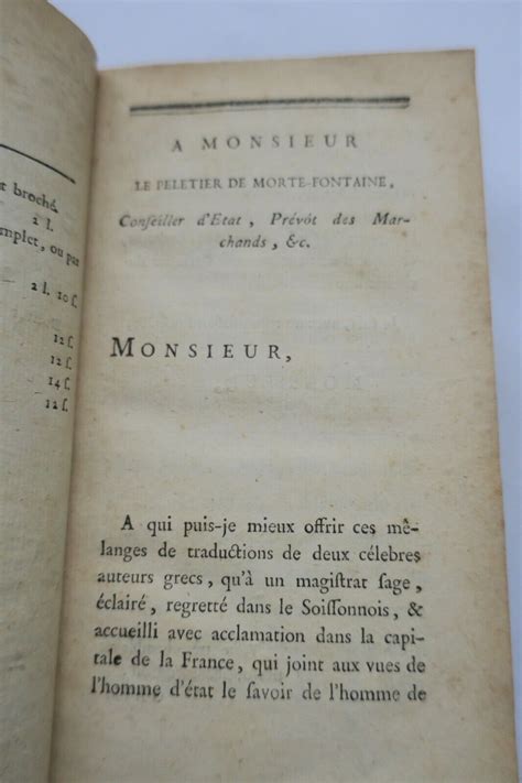 Gail extraits de Lucien et de Xénophon 1786 dédiace Les Livres Anciens