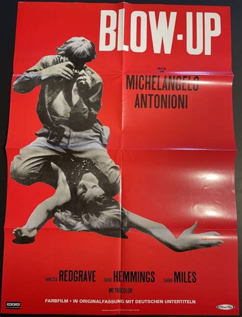 Blow Up David Hemmings Vanessa Redgrave Poster Catawiki