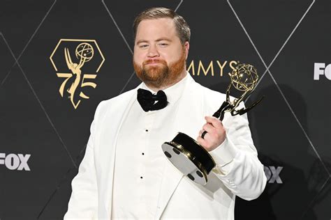 Paul Walter Hauser Shares What He Was Eating On Stage At Emmys