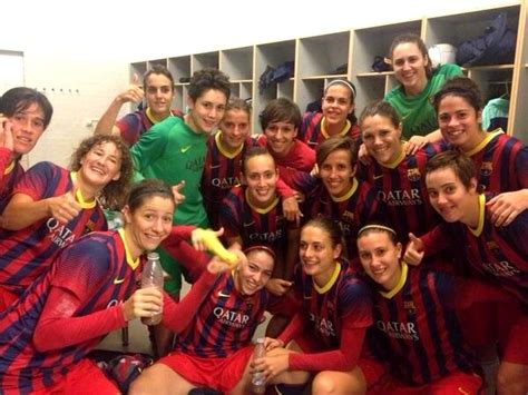 Léquipe féminine en huitièmes de la Ligue des Champions FC Barcelone