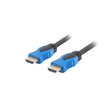 Lanberg CA HDMI 20CU 0005 BK cable HDMI 0 5 m HDMI tipo A Estándar Negro