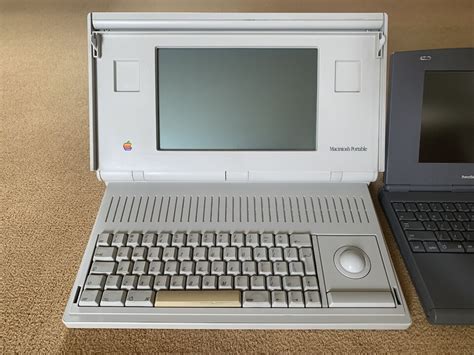 1987 - The first Apple laptop: The Macintosh Portable