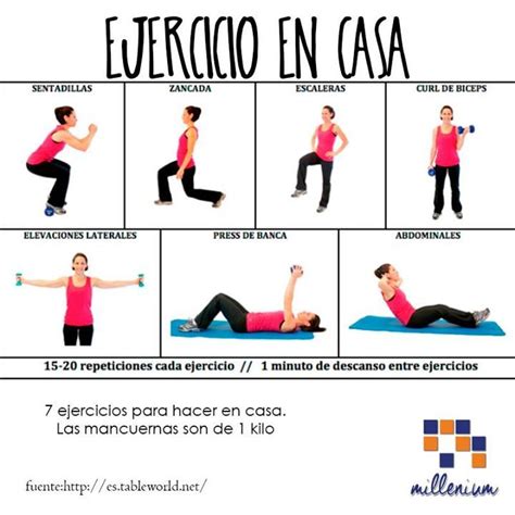 Una Rutina Completa Que Te Recordamos Para Practicar Ejercicio En Casa