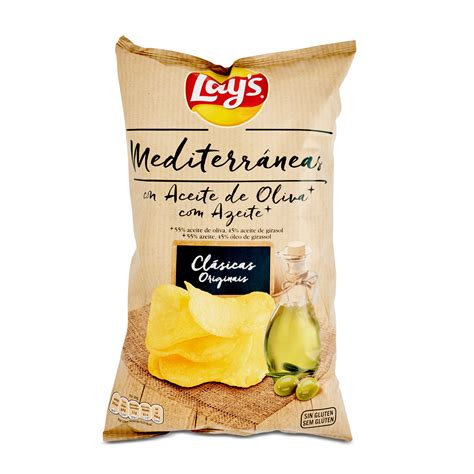 Patatas Fritas Mediterr Neas Con Aceite De Oliva Lay S Bolsa G