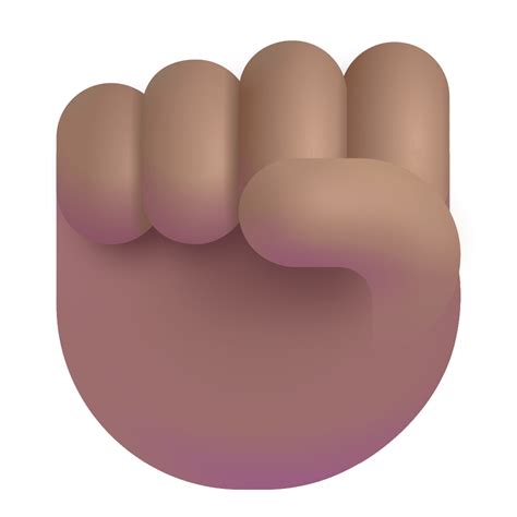 Raised Fist 3d Medium Icon Fluentui Emoji 3d Iconpack Microsoft