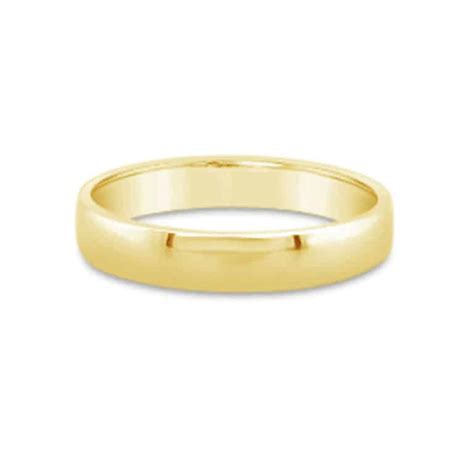 Yellow Gold Gents Wedding Ring Gold River Jewellers