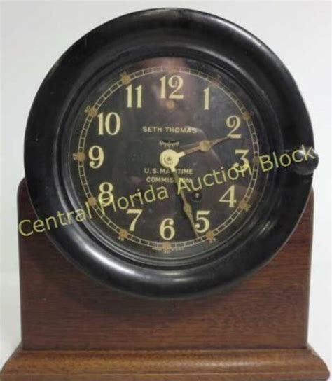 Seth Thomas Maritime Commission Ships Clock 4061387398