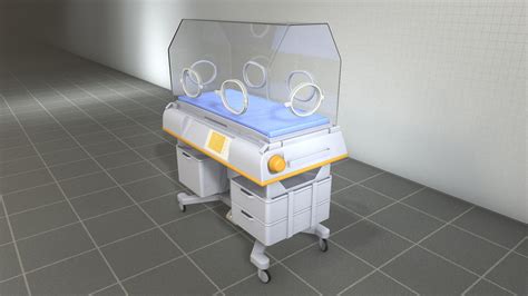 Infant Incubator 3D Model - TurboSquid 1536262