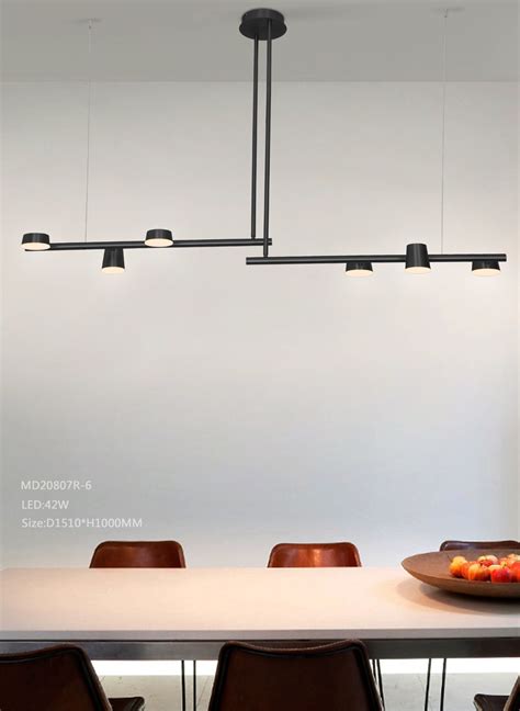 Masivel Lighting Modern Decorative LED Pendant Light For Kitchen Linear