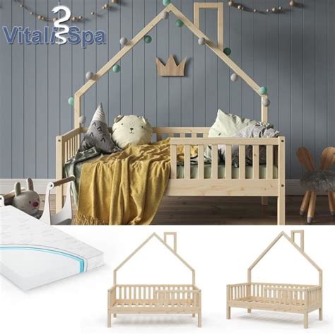 Lit Cabane Vitalispa Noemi Lit Enfant Lit Aire De Jeux X Cm