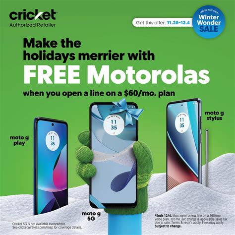 cricket wireless free phone offer
