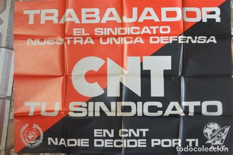 Gran Cartel Cnt Tu Sindicato Comprar Carteles Antiguos De Pol Tica Y