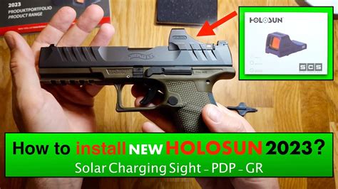 Unboxing And Installation Of The New Holosun Scs Pdp Gr For