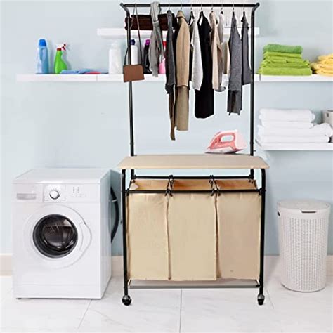 Compare Price: laundry sorter with hanging bar - on StatementsLtd.com