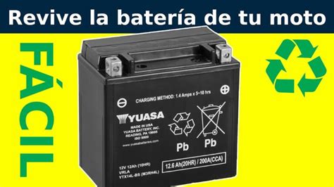 Como Reparar Una Bateria De Moto Que No Agarra Carga Actualizado