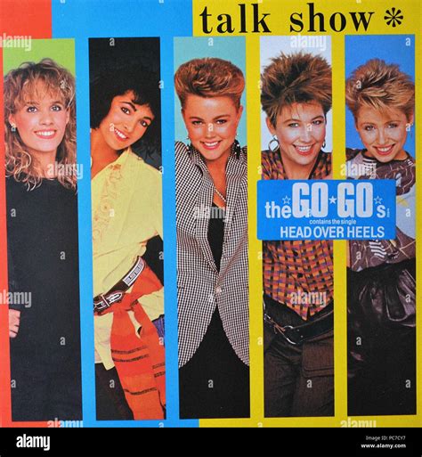 The Go Go`s - Talk Show - Vintage vinyl album cover Stock Photo - Alamy