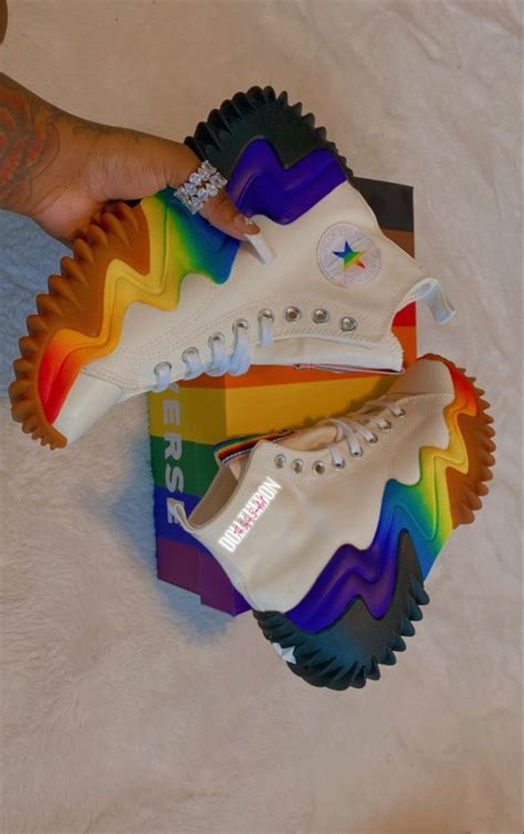 CONVERSE RUN STAR MOTION PRIDE UNBOXING REVIEW TRY ON HAUL 2022