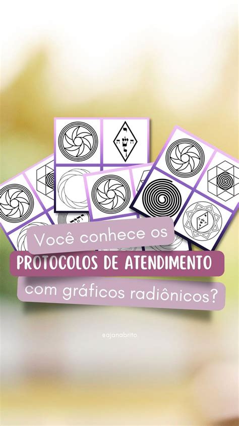 Protocolos de atendimento Gráficos Radiônicos