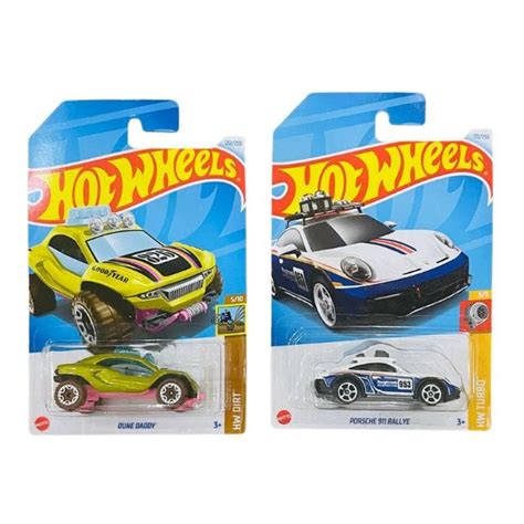 Hot Wheels Hw Dirt Dune Daddy And Hw Turbo Porsche Rallye